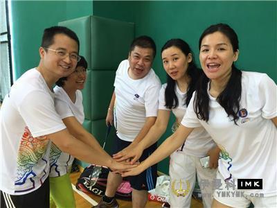 Li Cheng lion friends participate in the first Chinese lion Festival badminton match news 图3张